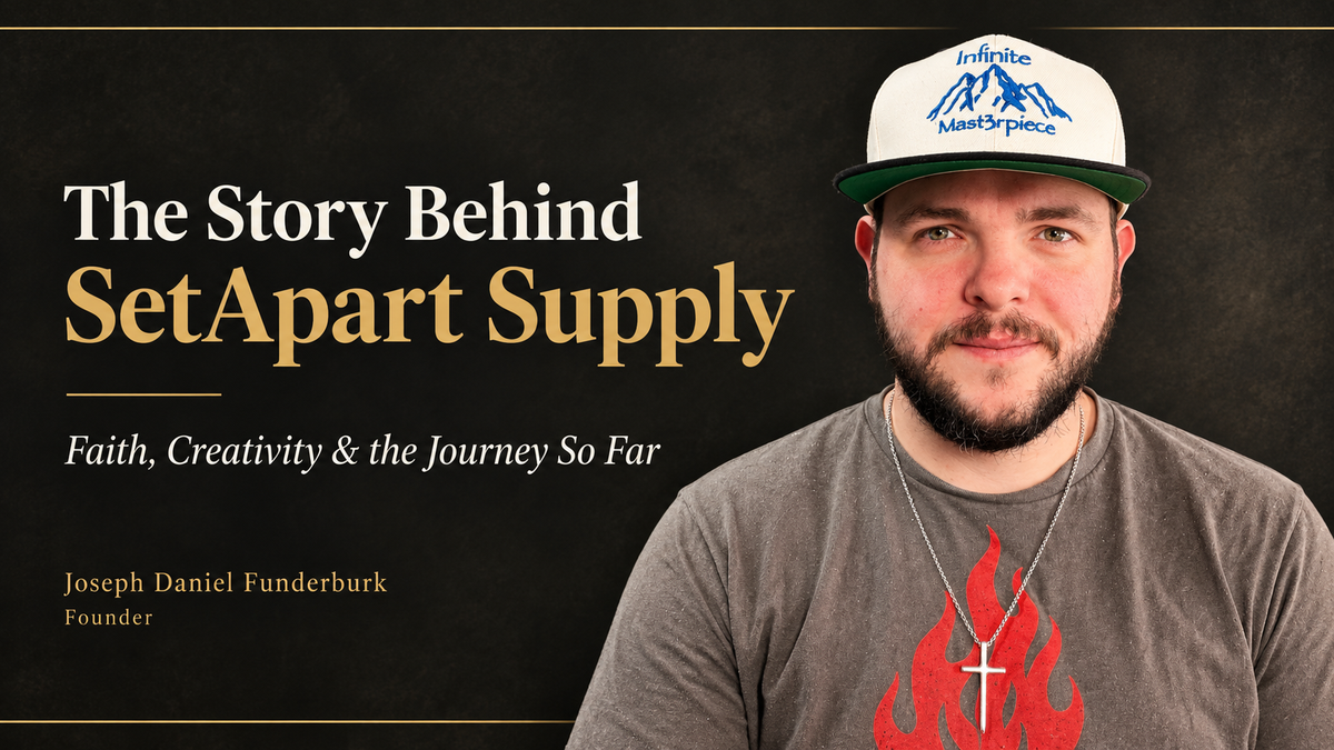 The Story Behind SetApart Supply: Faith, Creativity, and the Journey So Far