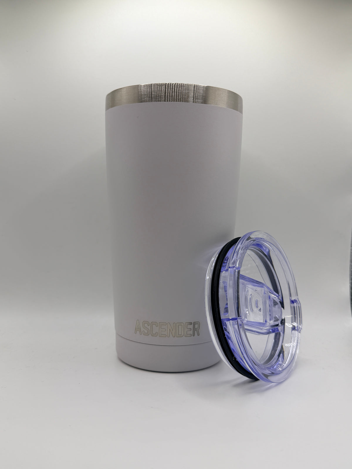 Ascender Full Color 20 oz Tumbler - Purity - Front View