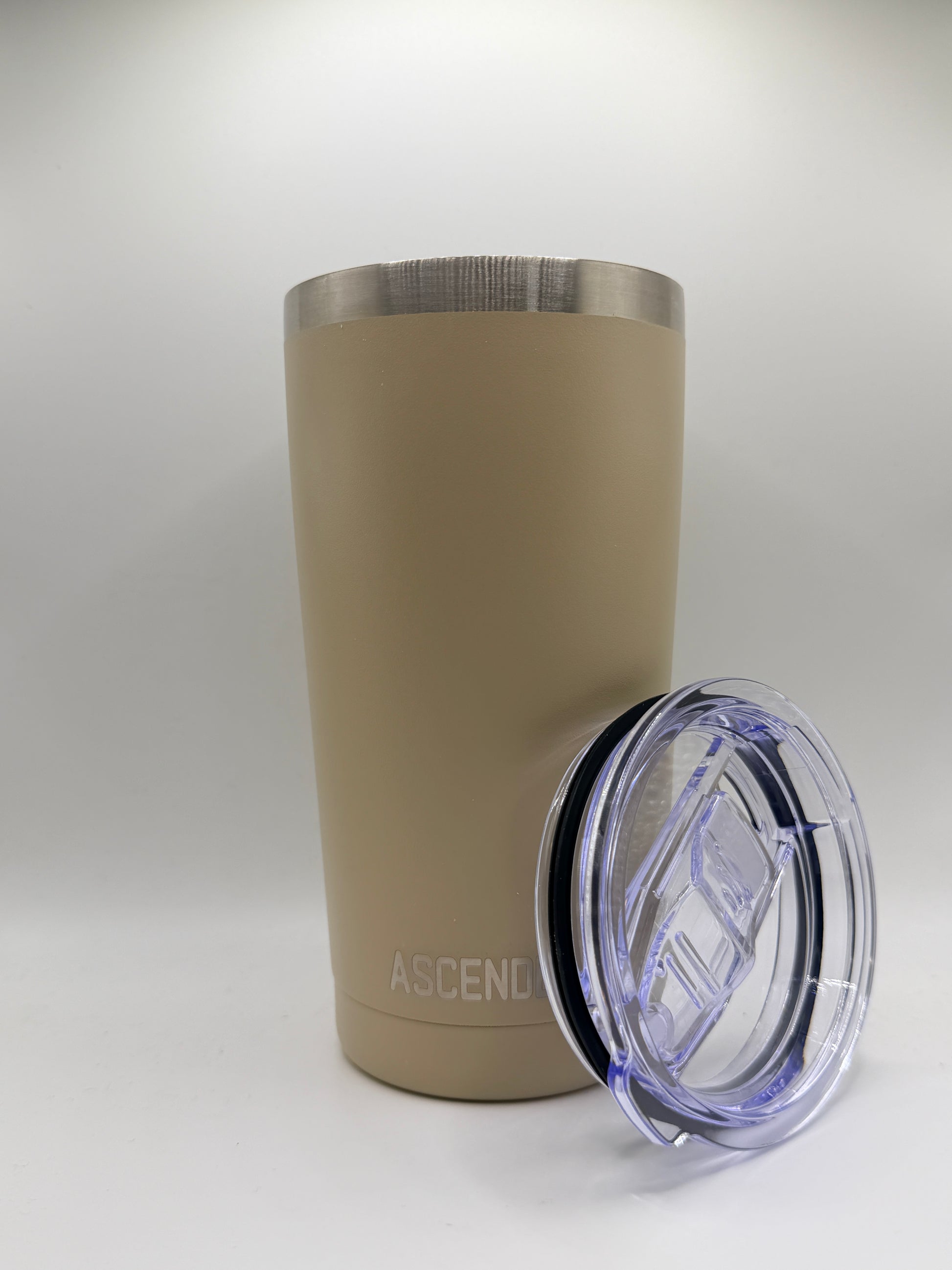 Ascender Full Color 20 oz Tumbler - Manna - Front View