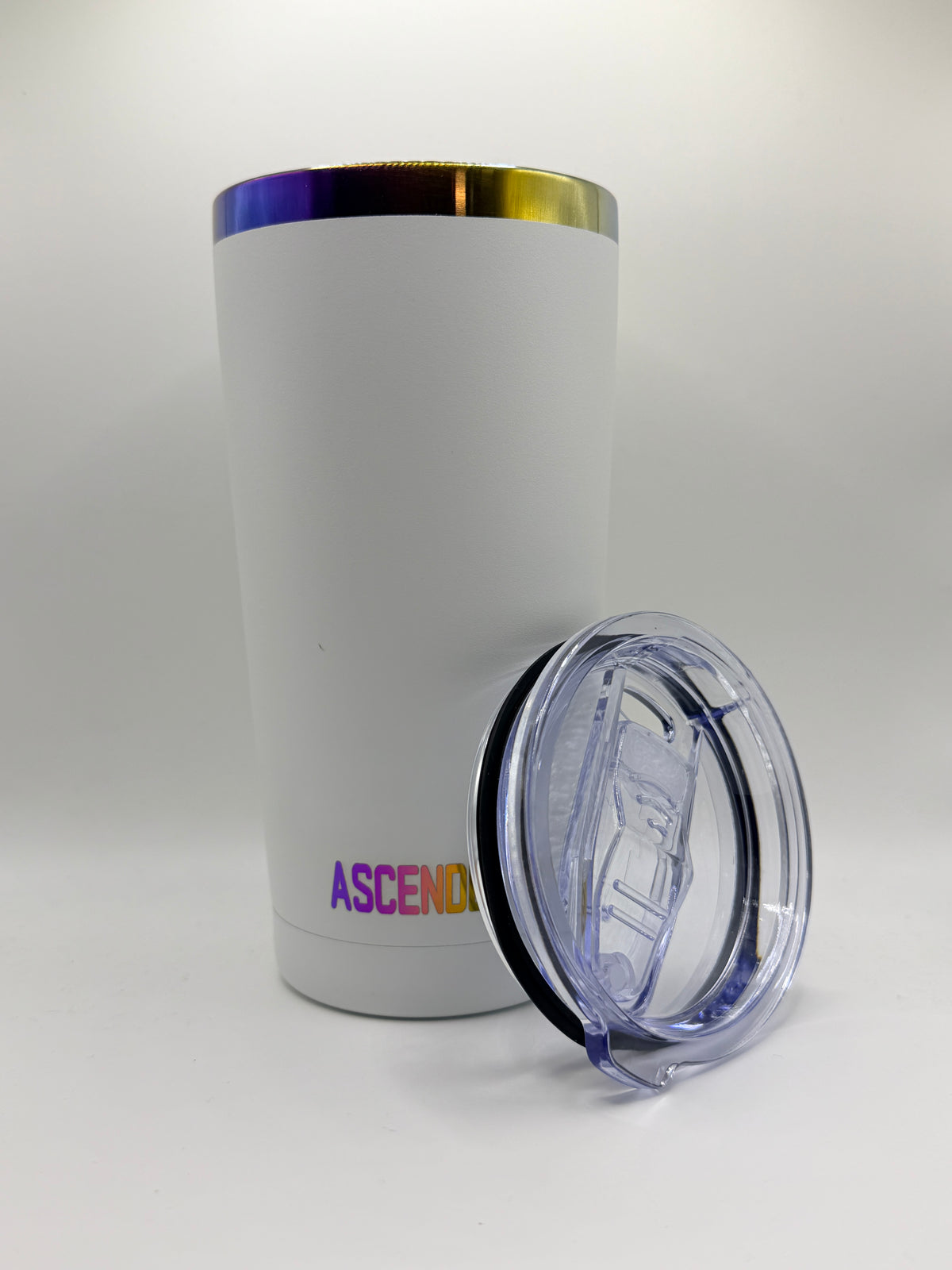 Ascender 20 oz Tumbler - Neo Chrome - Purity - Front View