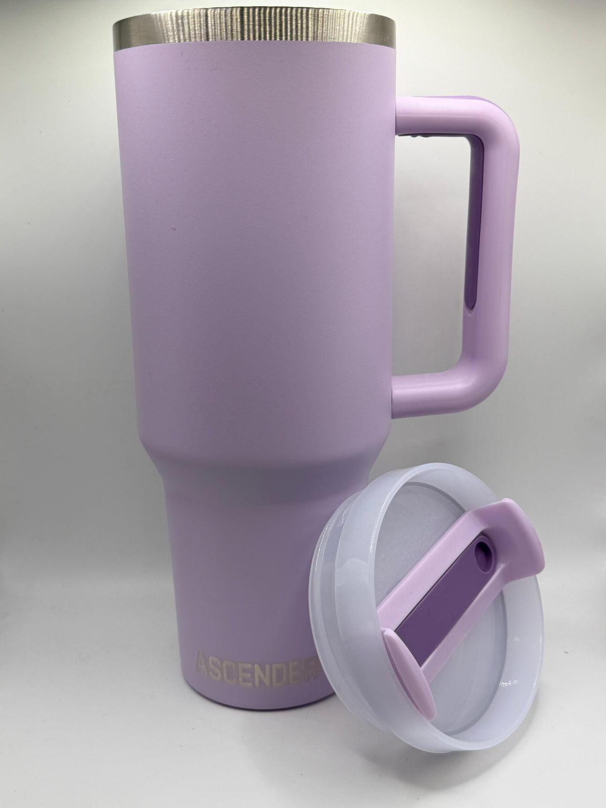 Ascender 40 oz Tumbler with Handle - Mercy - Front View