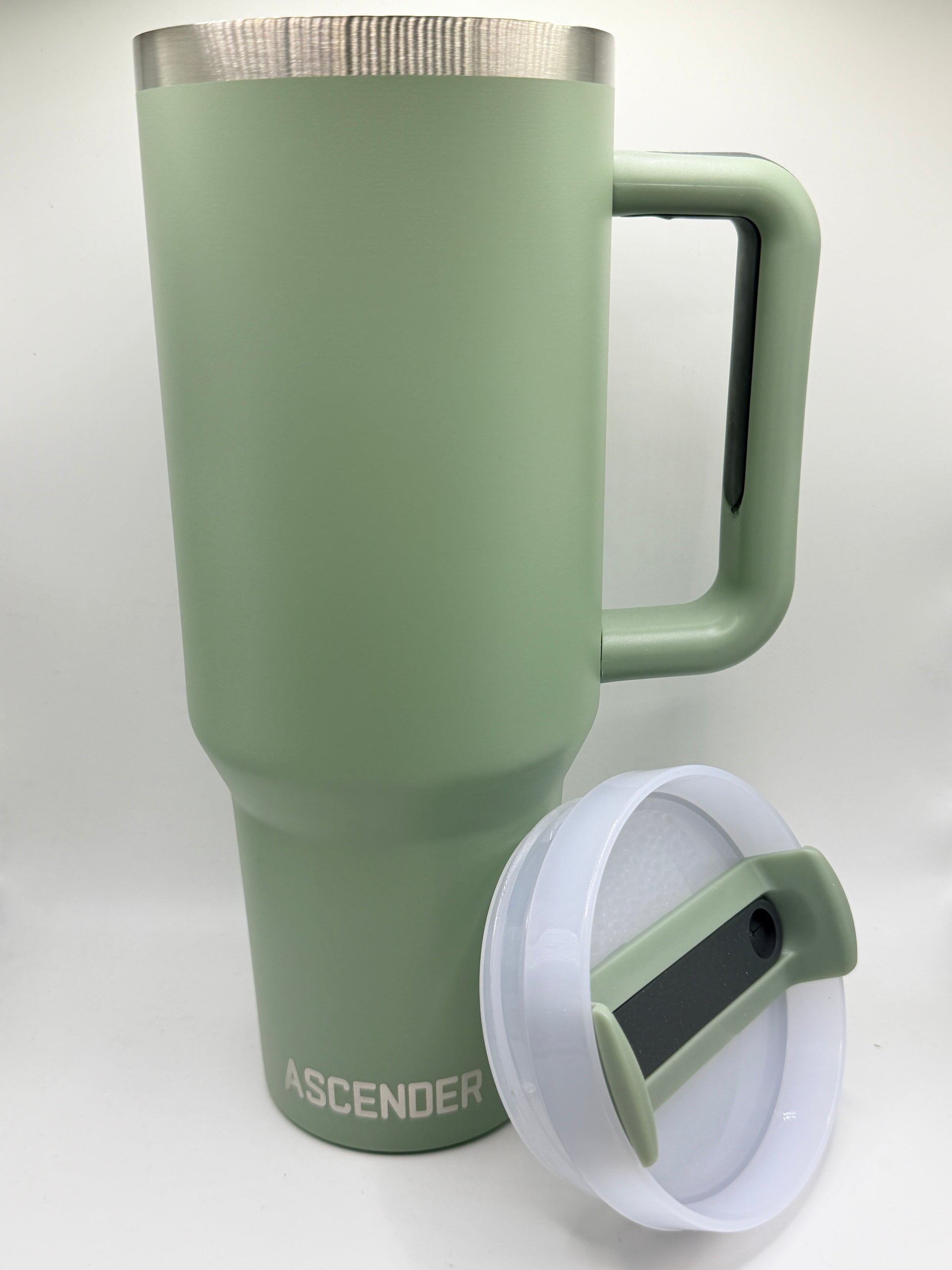 Ascender 40 oz Tumbler with Handle - Life - Front View