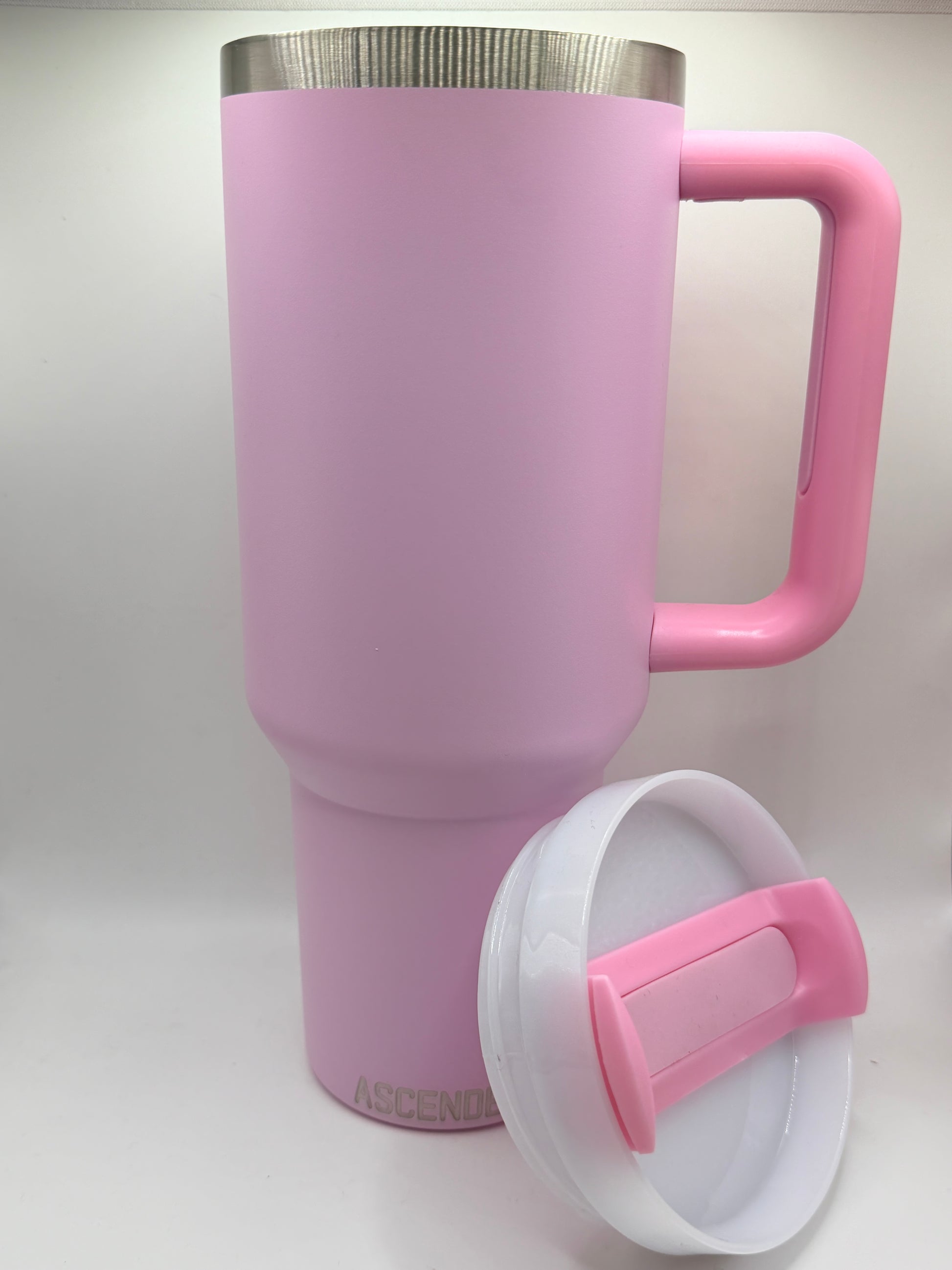 Ascender 40 oz Tumbler with Handle - Love - Front View