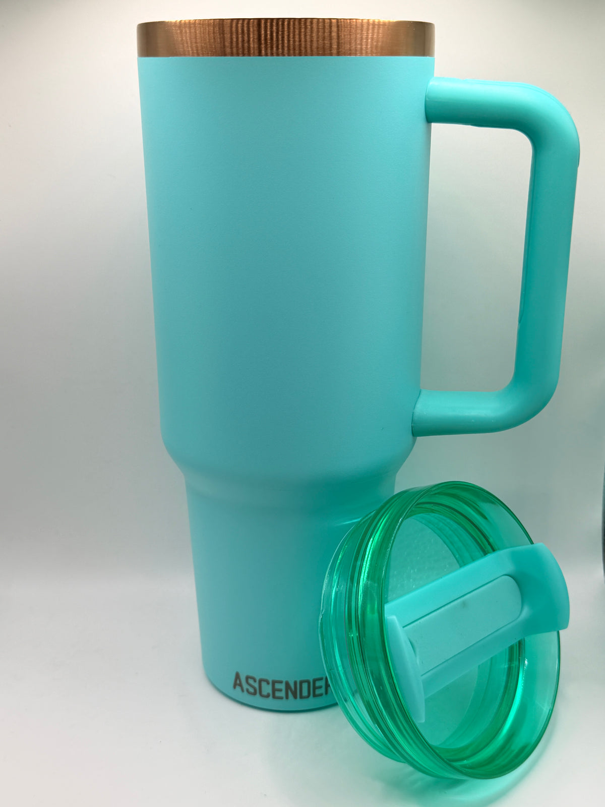 Ascender 40 oz Copper Plated Tumbler - Healing - Front View