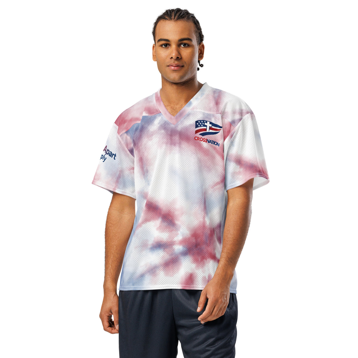 Heartland American Football Jersey - White - Front View 2