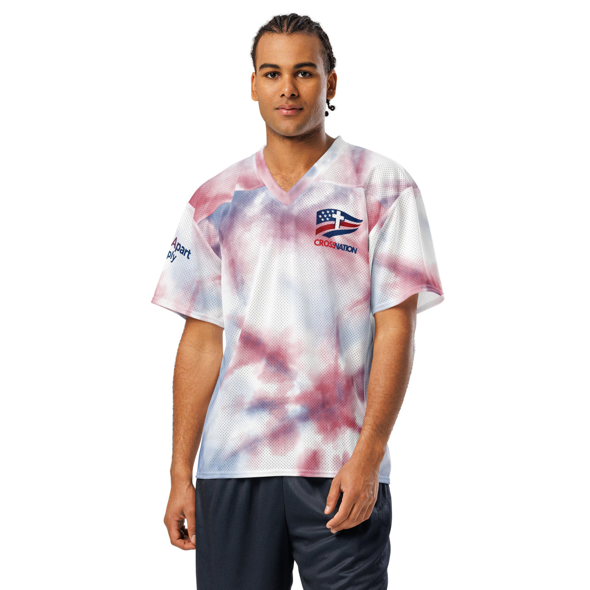 America 250th Football Jersey - White - Front View