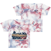 Heartland American Football Jersey - White - Front and Back View