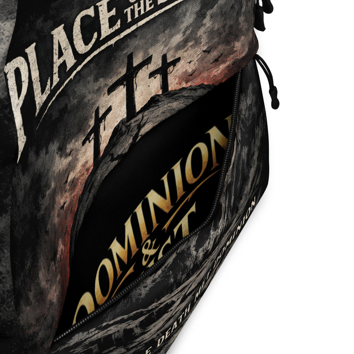 Place of the Skull Backpack - White - Back View 11