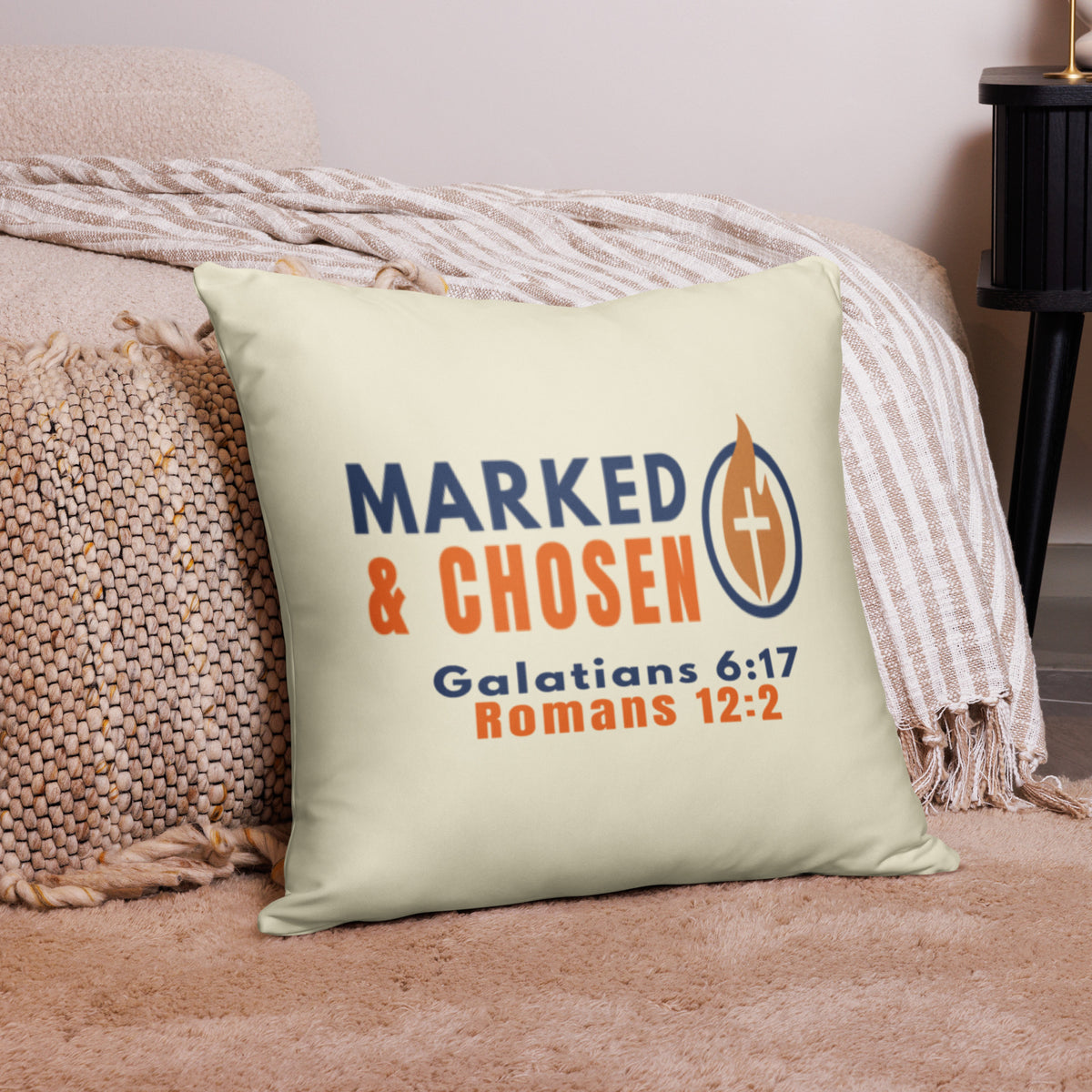 Marked & Chosen Basic Pillow - 22″×22″ - Front View
