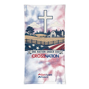 Heartland Neck Gaiter - White - Front View