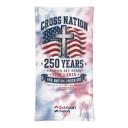 America 250th Neck Gaiter - White - Front View