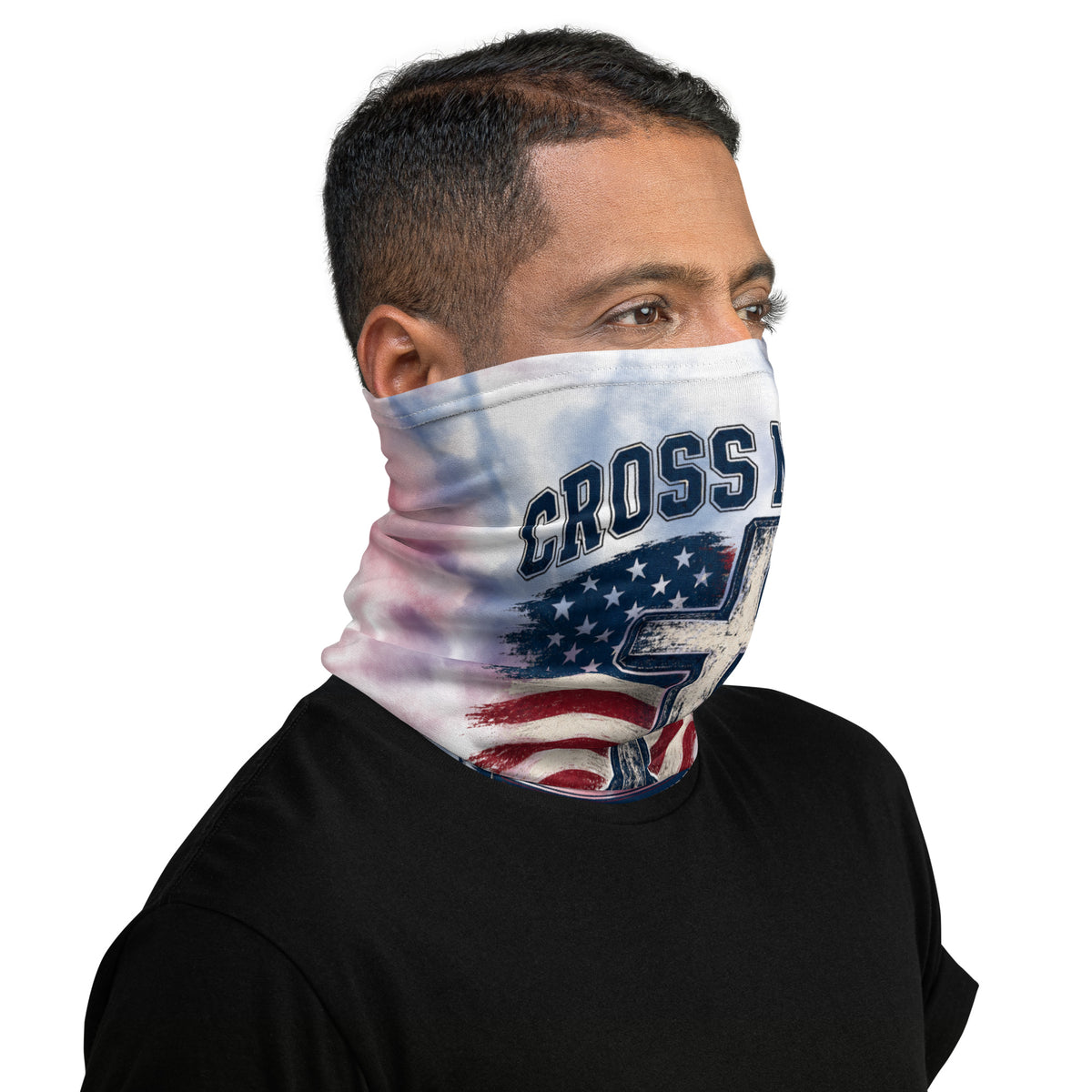 America 250th Neck Gaiter - White - Right Side View 2