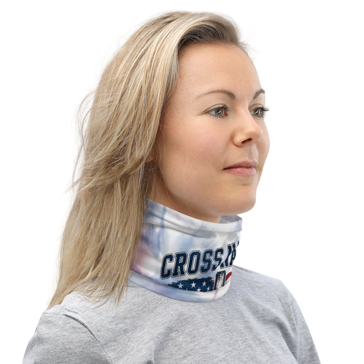 America 250th Neck Gaiter - White - Right Side View 6