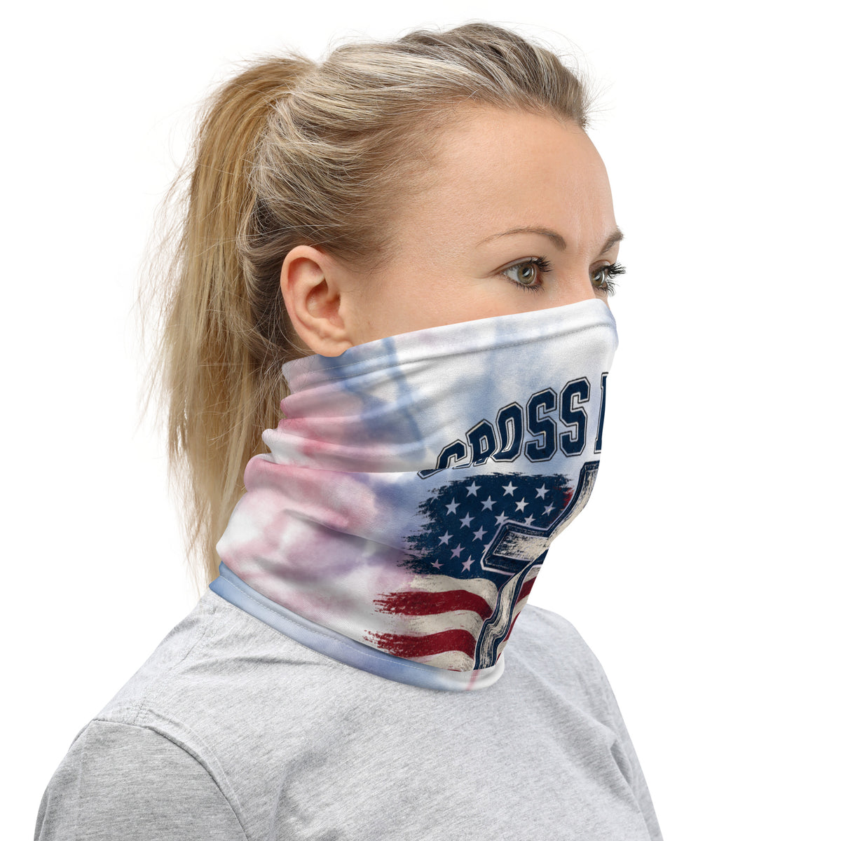America 250th Neck Gaiter - White - Right Side View 7