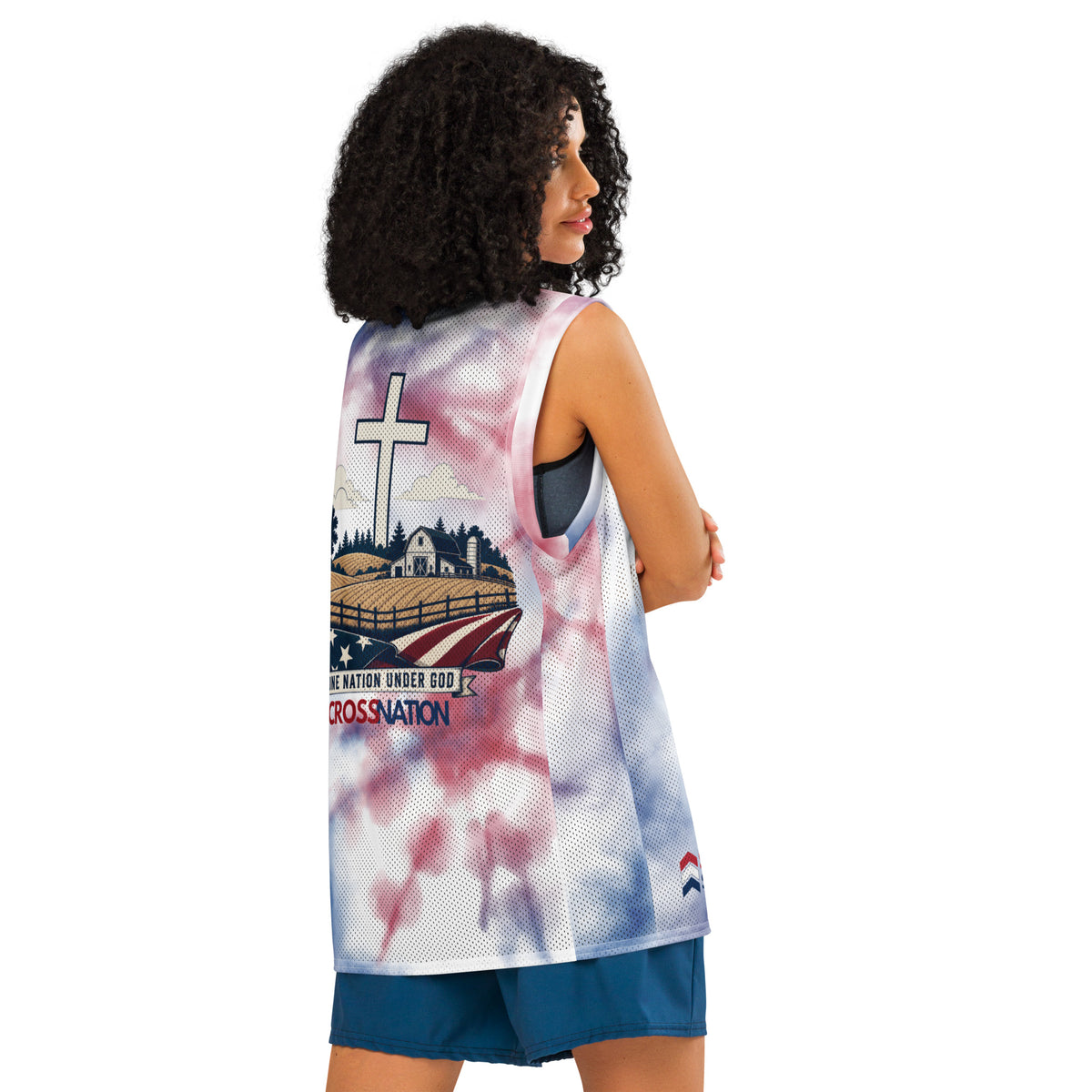 Heartland Basketball Jersey - White - Back View 2