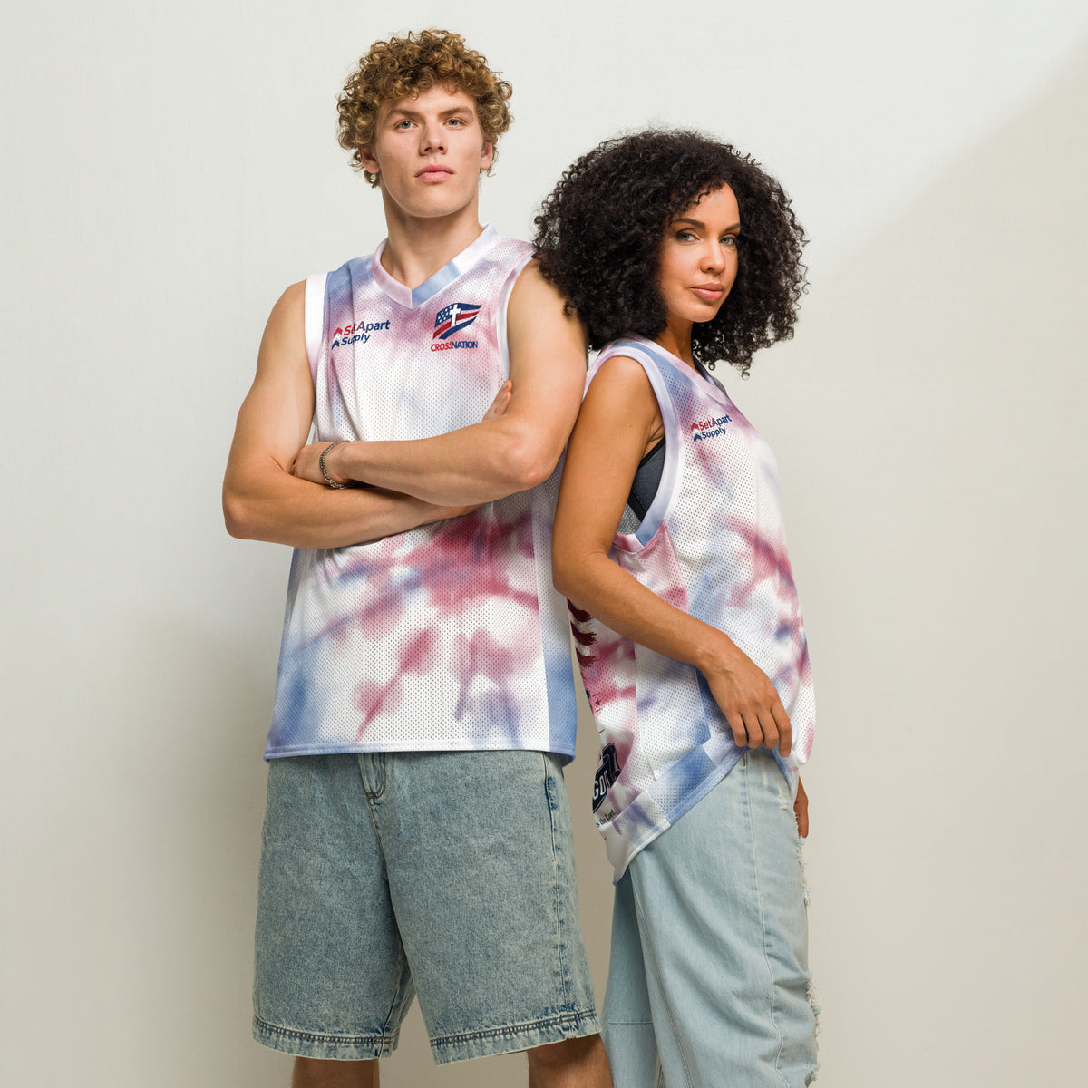 America 250th Basketball Jersey - White - Front View 2
