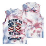 America 250th Basketball Jersey - White - Front and Back View