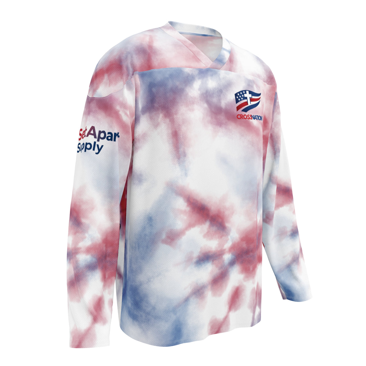 Heartland Hockey Jersey - White - Right Front View