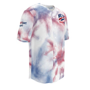 America 250th Baseball Jersey - White - Right Front View