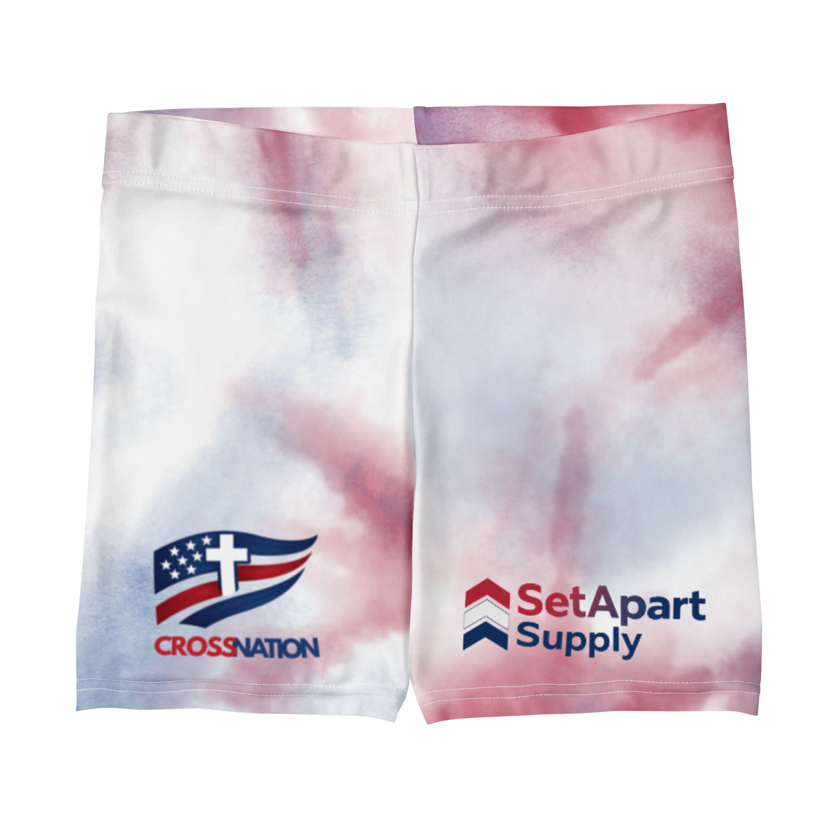 Women's CrossNation Shorts - White - Front View