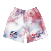 Men's CrossNation Athletic Shorts - White - Front View