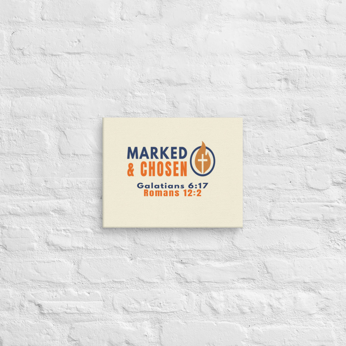 Marked & Chosen Canvas - 11″×14″ - Front View