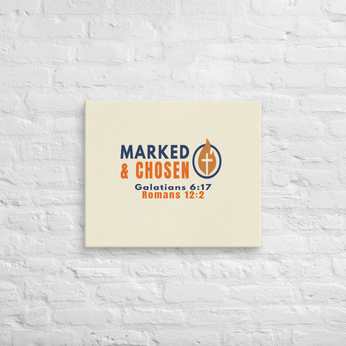 Marked & Chosen Canvas - 20″×24″ - Front View