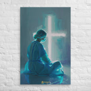 On Call to the Cross Canvas - 26″×40″ - Front View