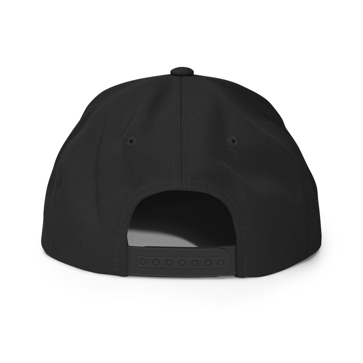 Renamed Classic Snapback - Black - Back View 2