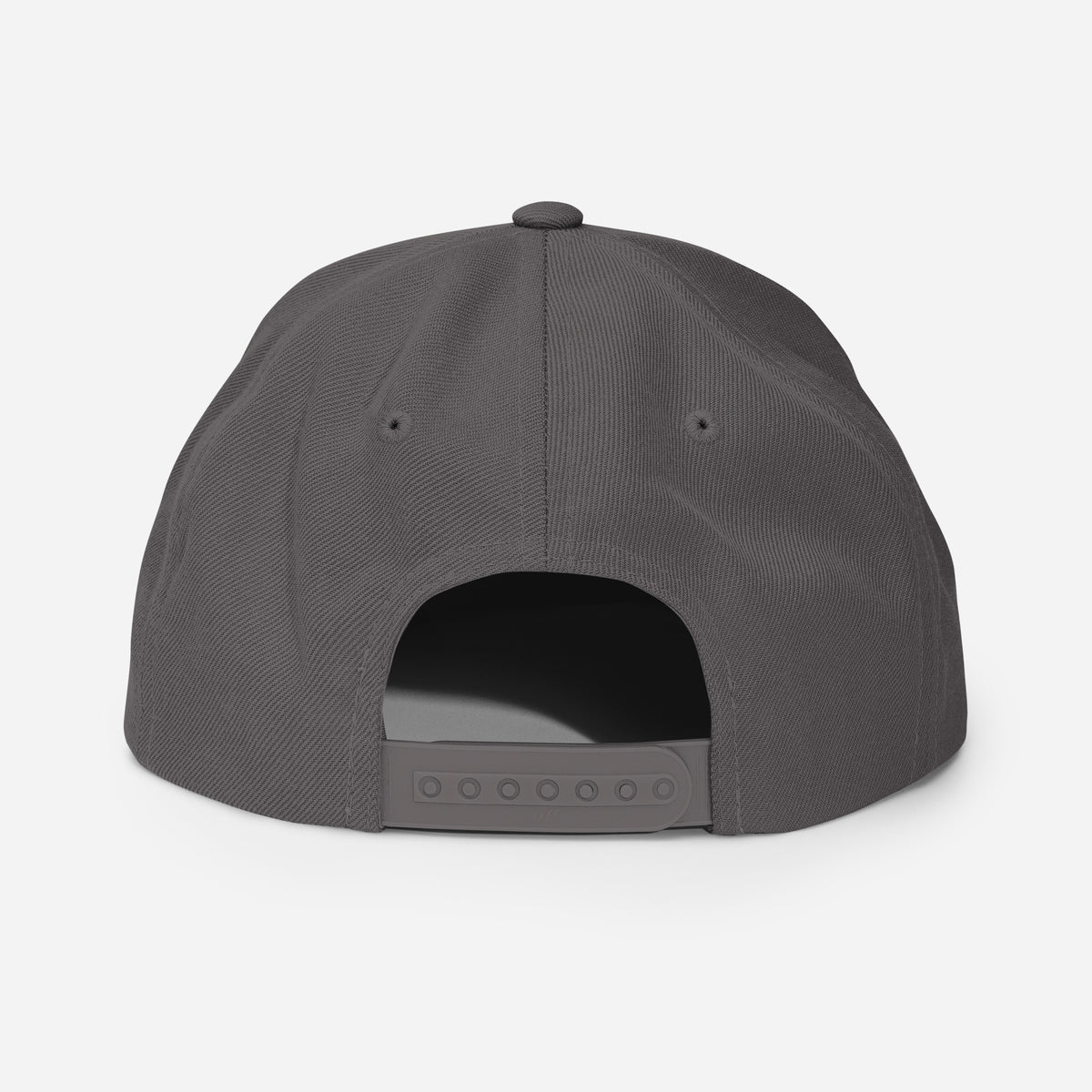 Royalty Classic Snapback - Dark Grey - Back View