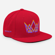 Royalty Classic Snapback - Red - Right Front View