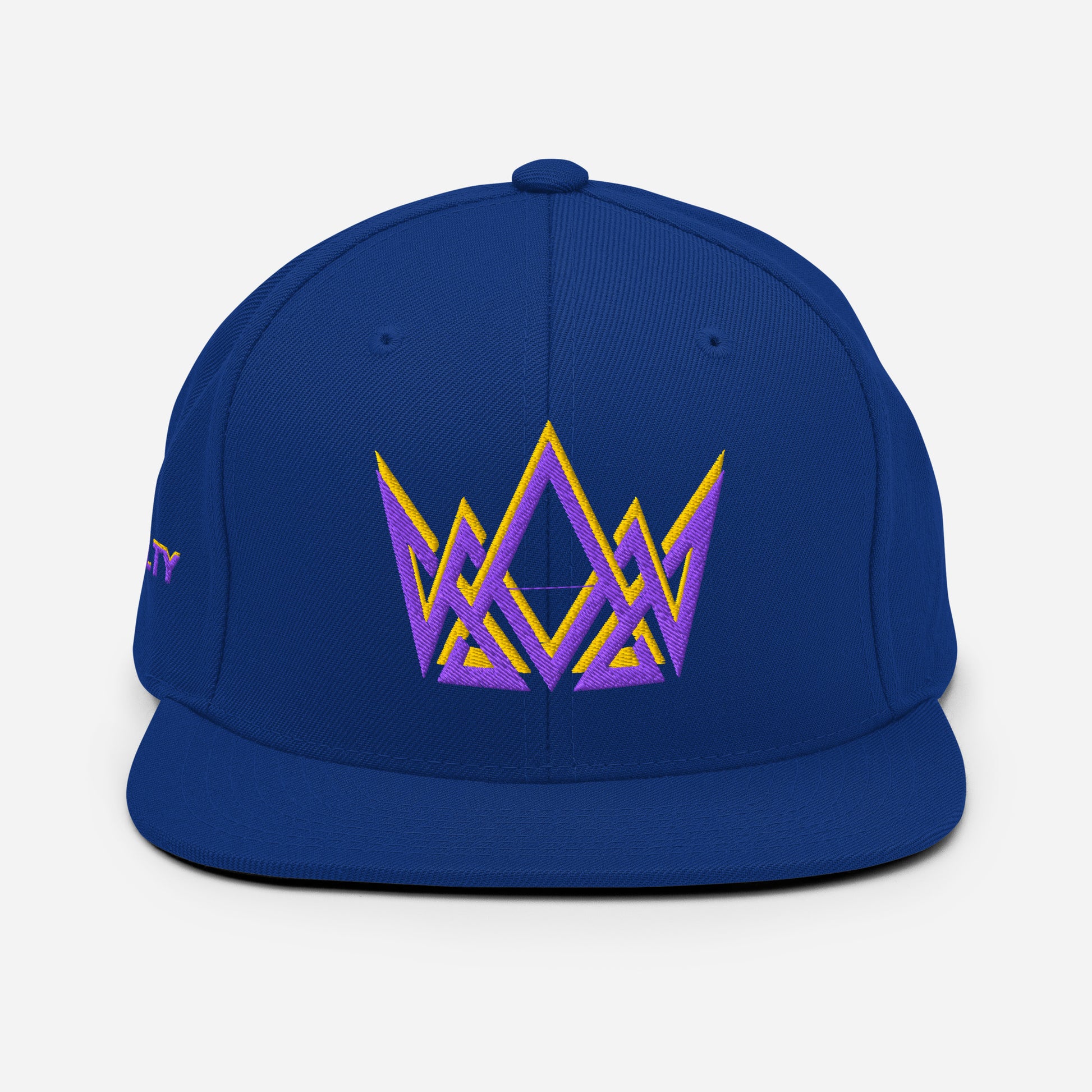 Royalty Classic Snapback - Royal Blue - Back View 2