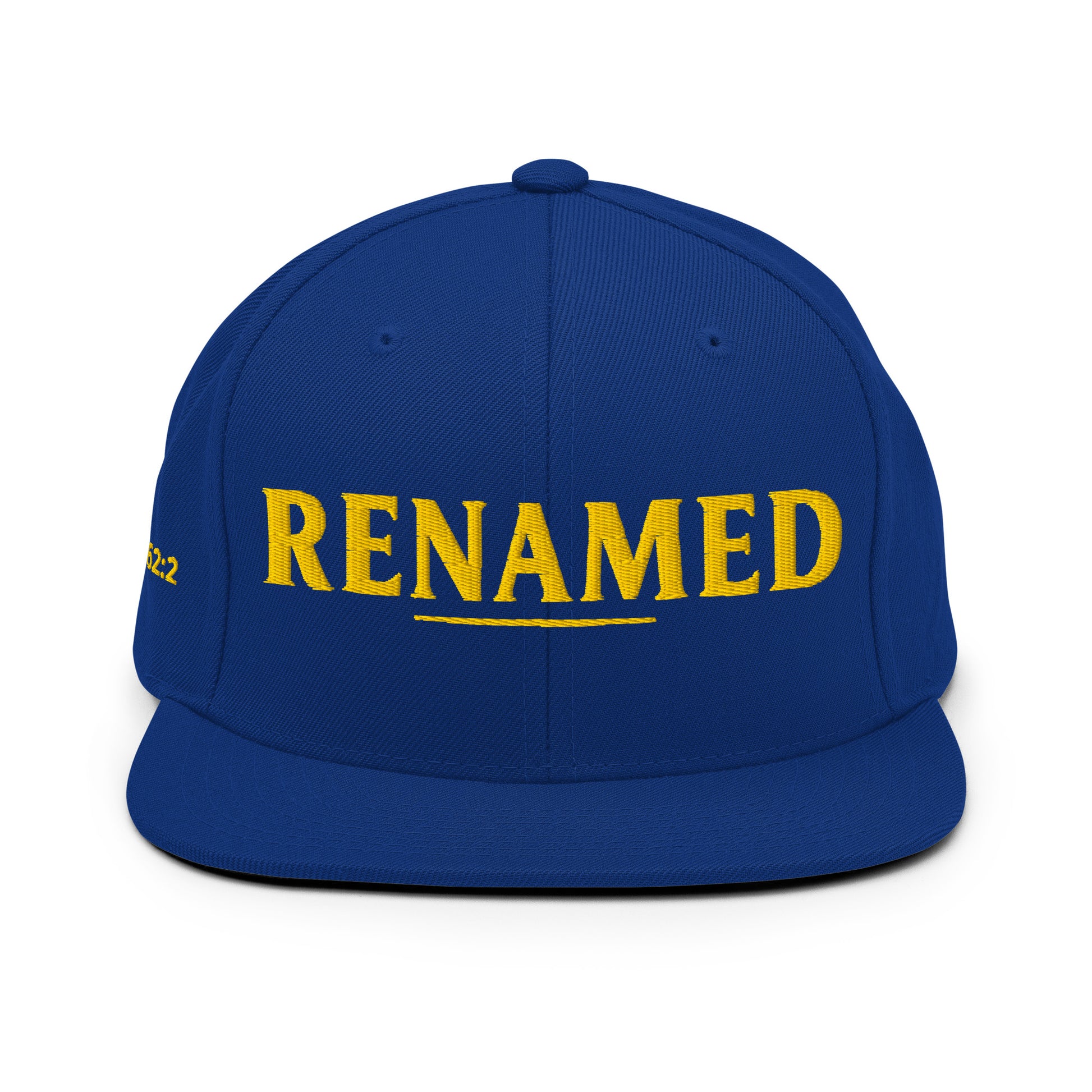 Renamed Classic Snapback - Royal Blue - Back View 2