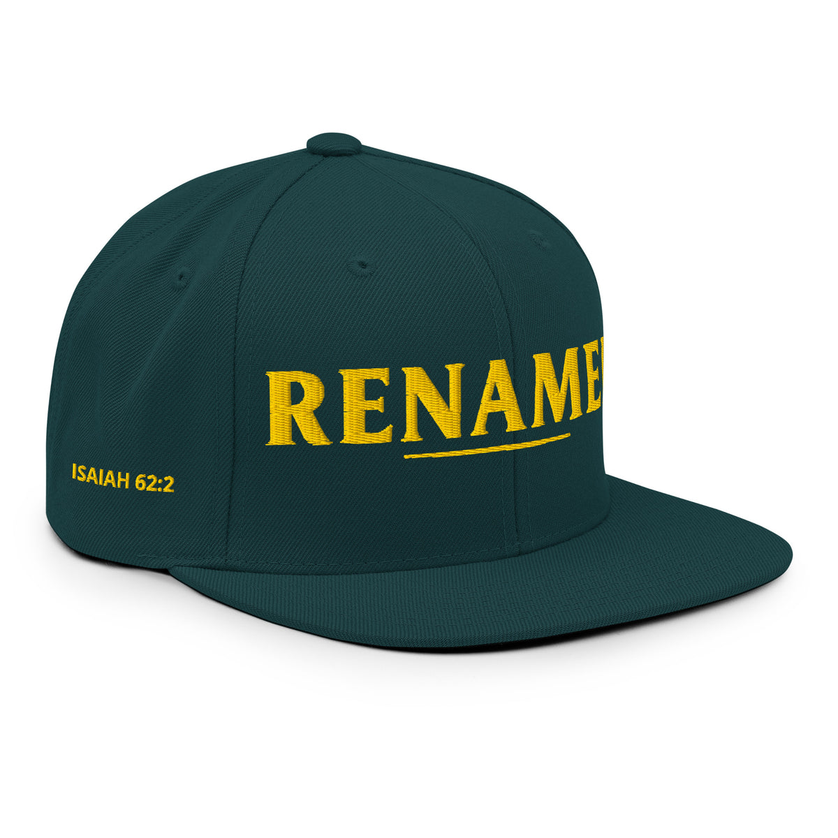 Renamed Classic Snapback - Spruce - Right Front View