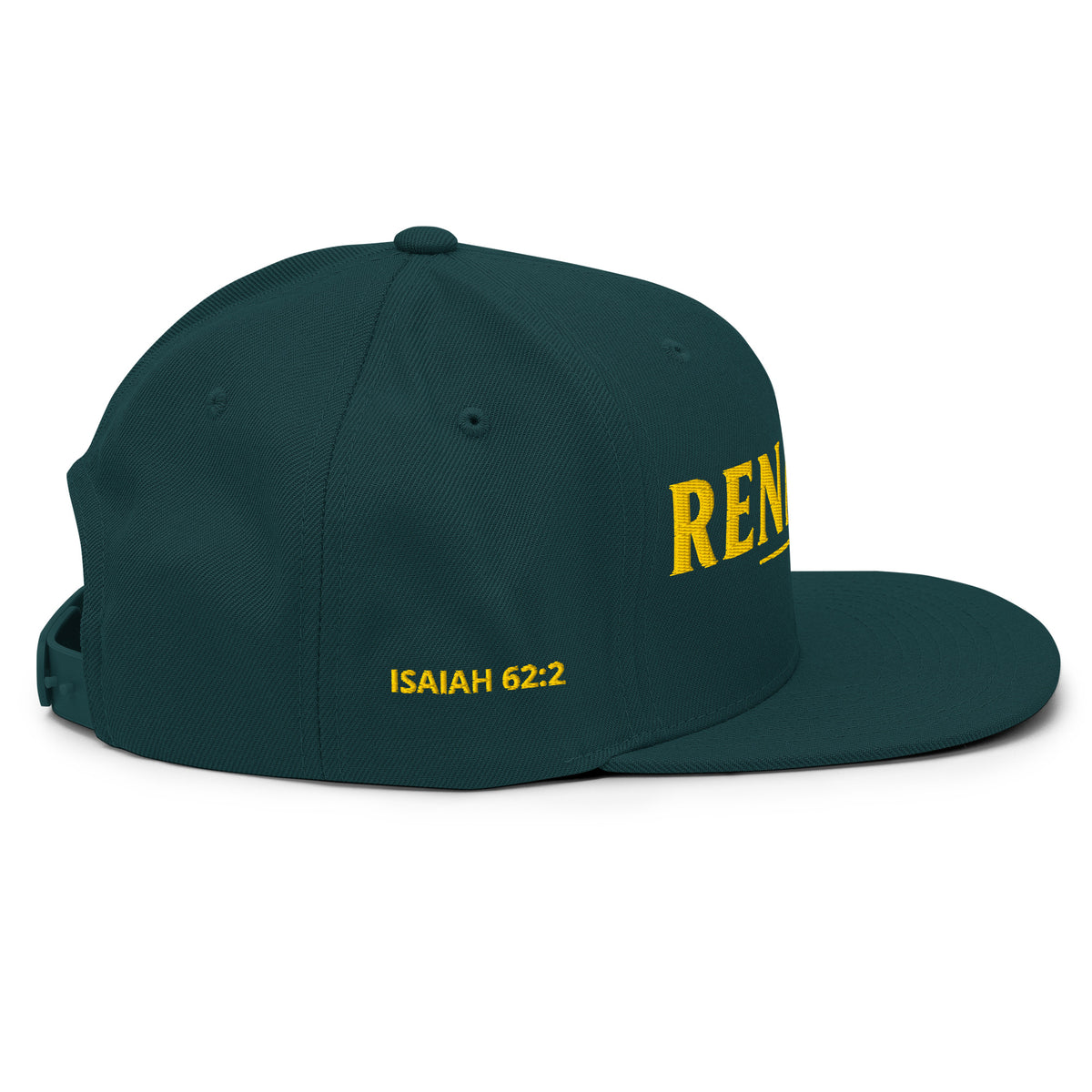 Renamed Classic Snapback - Spruce - Right Side View