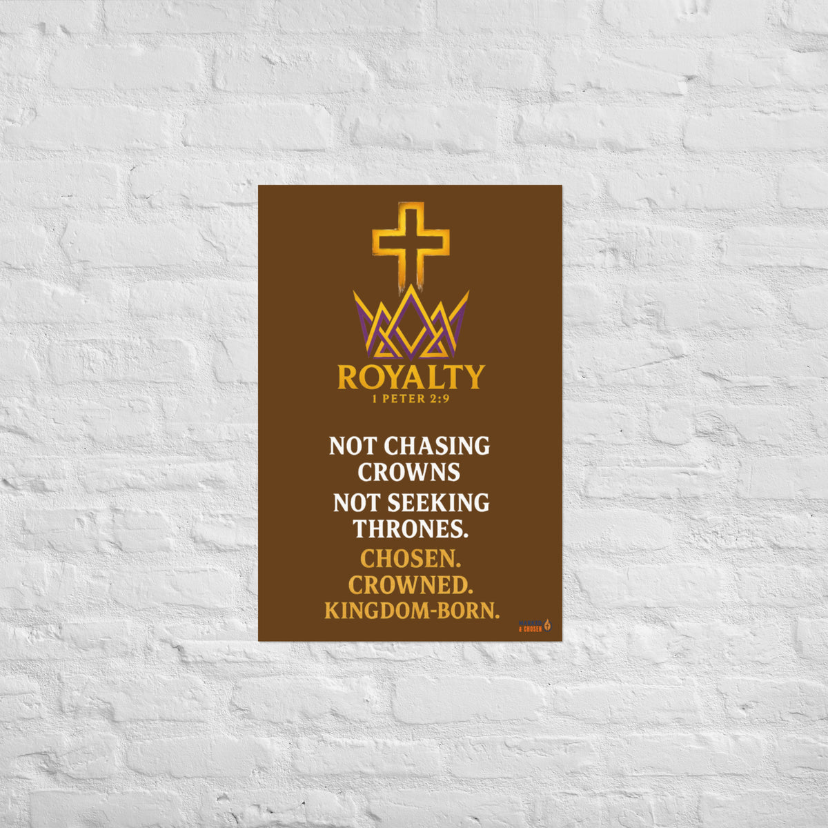Royalty Poster - 20″×30″ - Front View