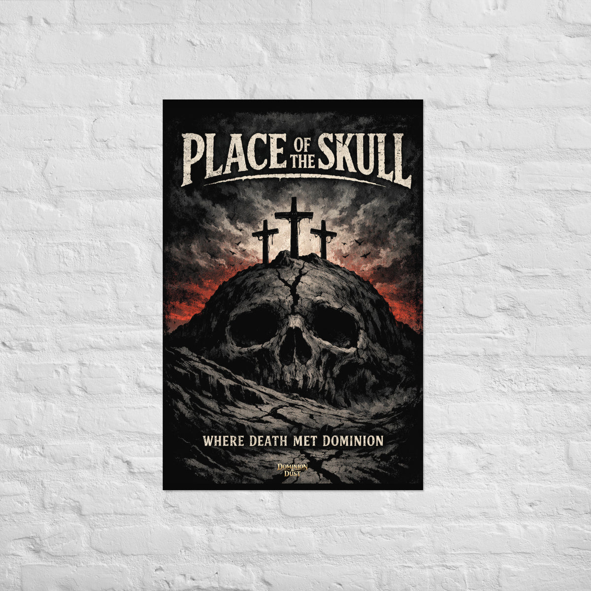 Place of the Skull Poster - 24″×36″ - Front View