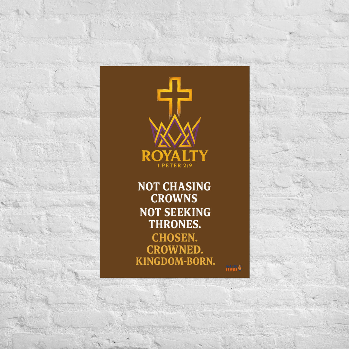 Royalty Poster - A1 (23.3″×33.1″) - Front View