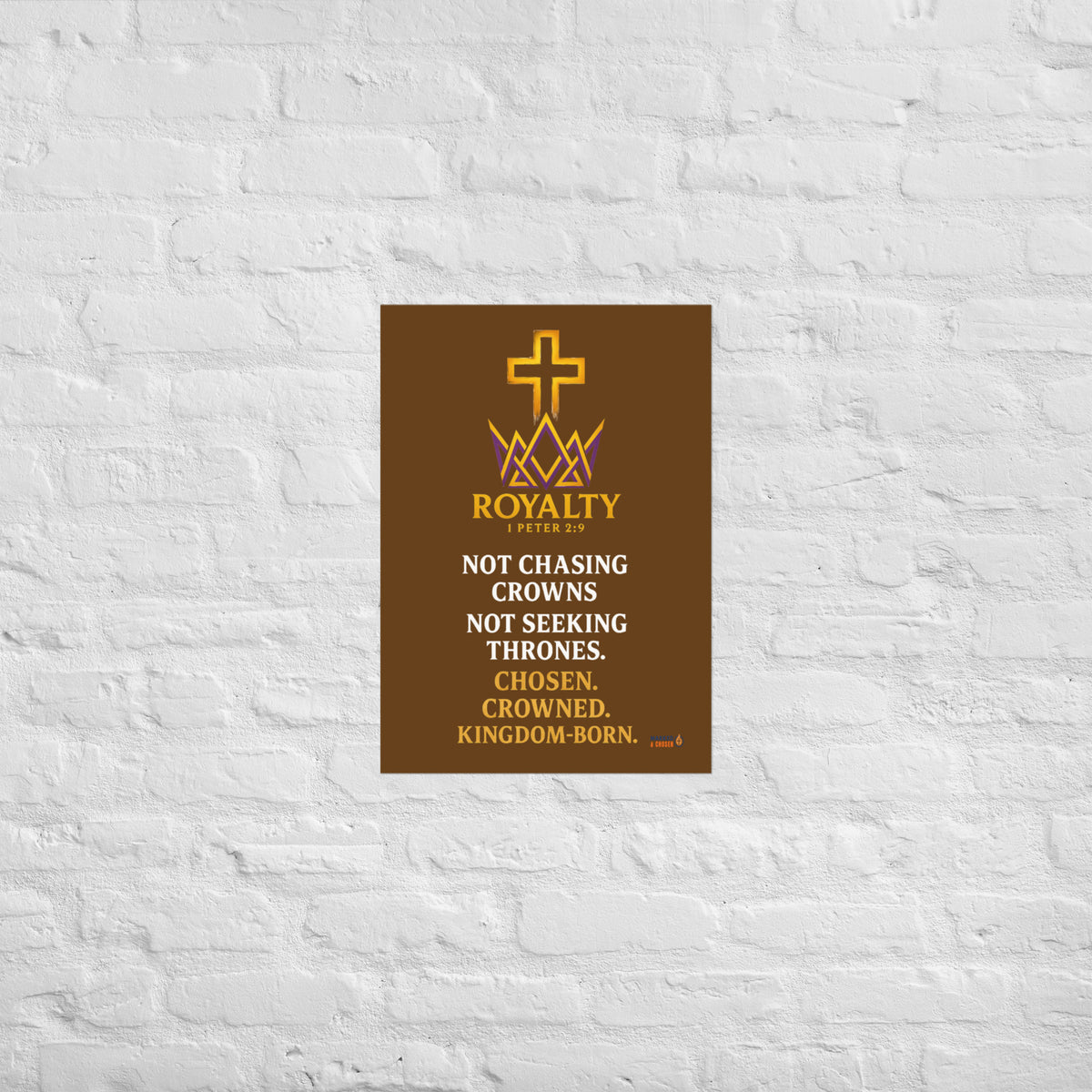 Royalty Poster - A2 (16.5″×23.3″) - Front View
