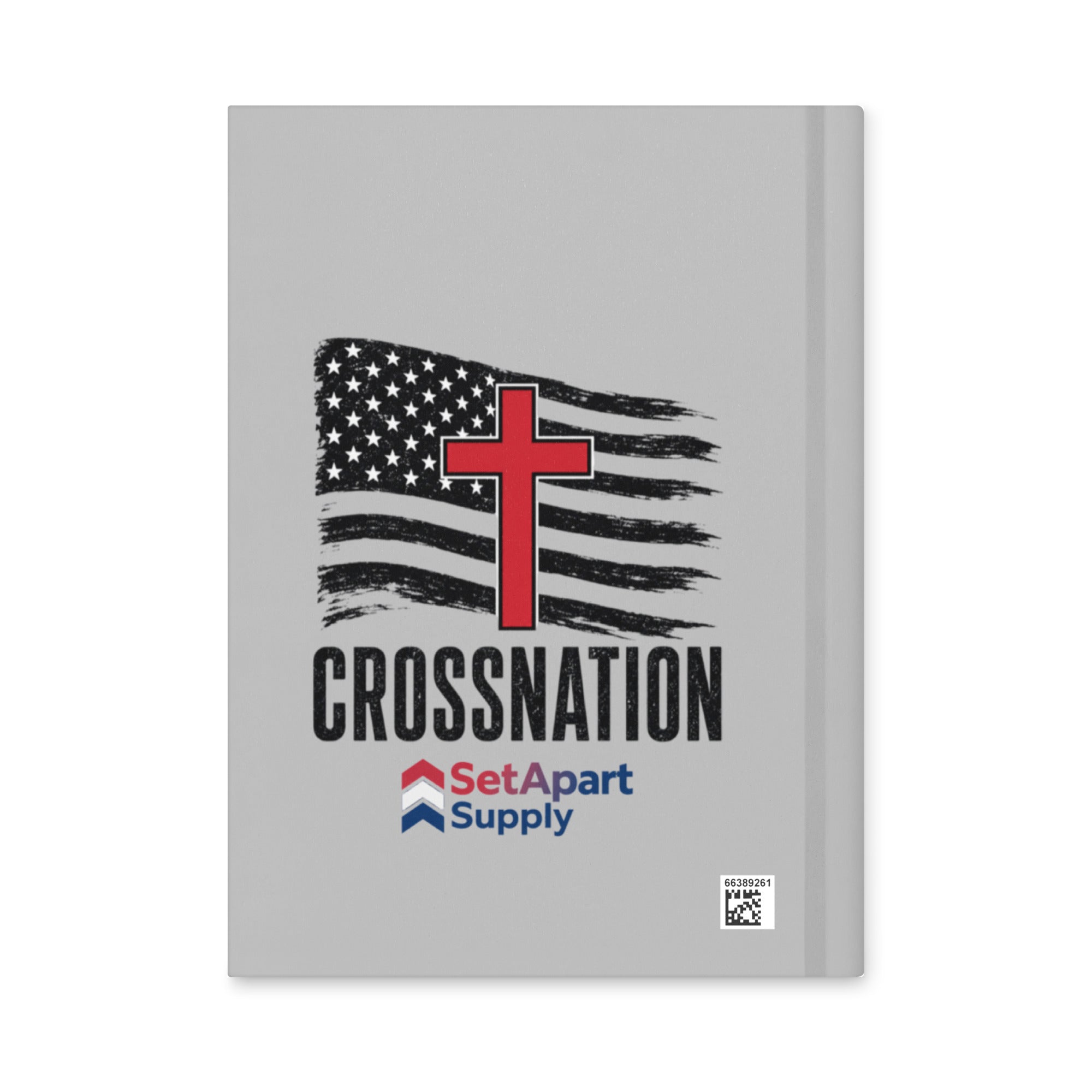Heroes in Christ Fire & Rescue Journal - White 8 × 5.75 in - Back View