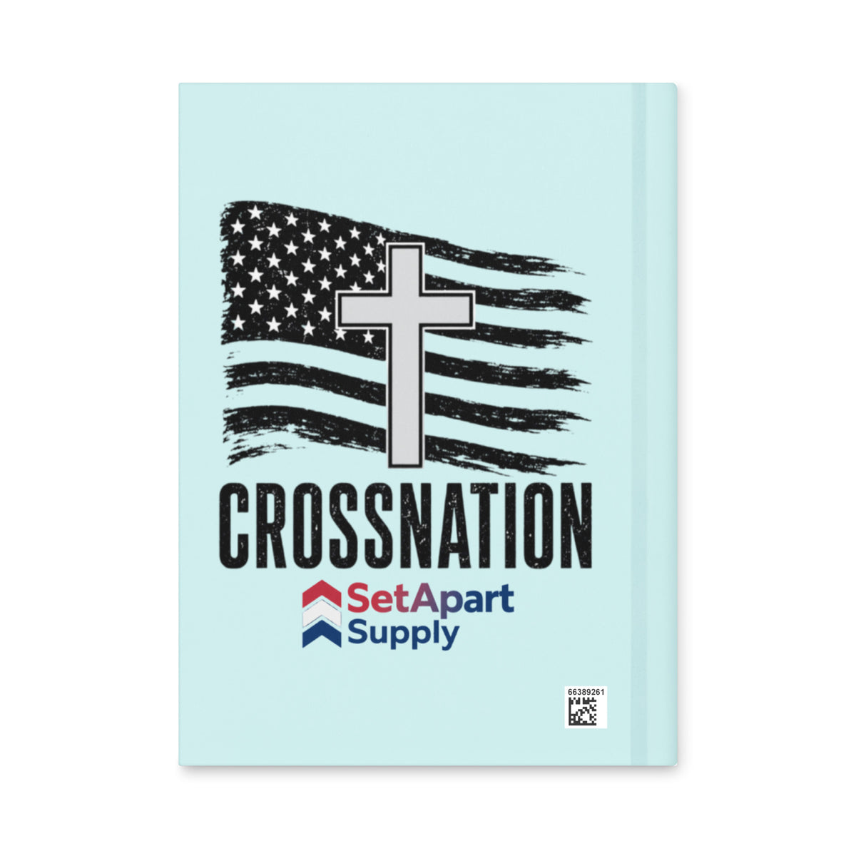 Heroes in Christ Healthcare Journal - White 8 × 5.75 in - Back View