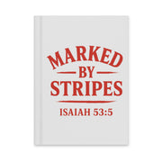 Marked by Stripes Journal - White - Front View