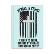 Heroes in Christ Healthcare Journal - White 8 × 5.75 in - Front View