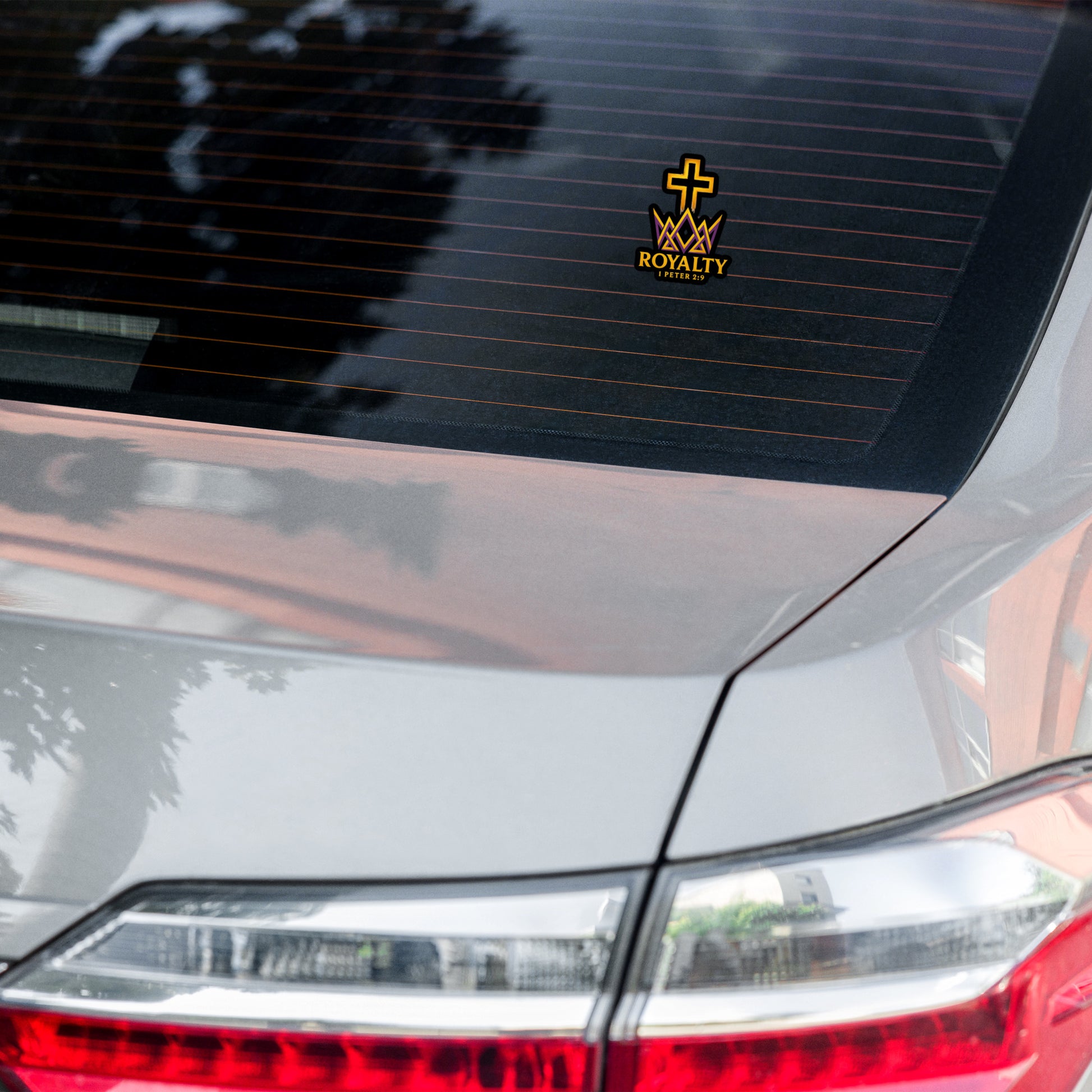 Royalty Kiss-Cut Sticker - 3″×3″ - Front View