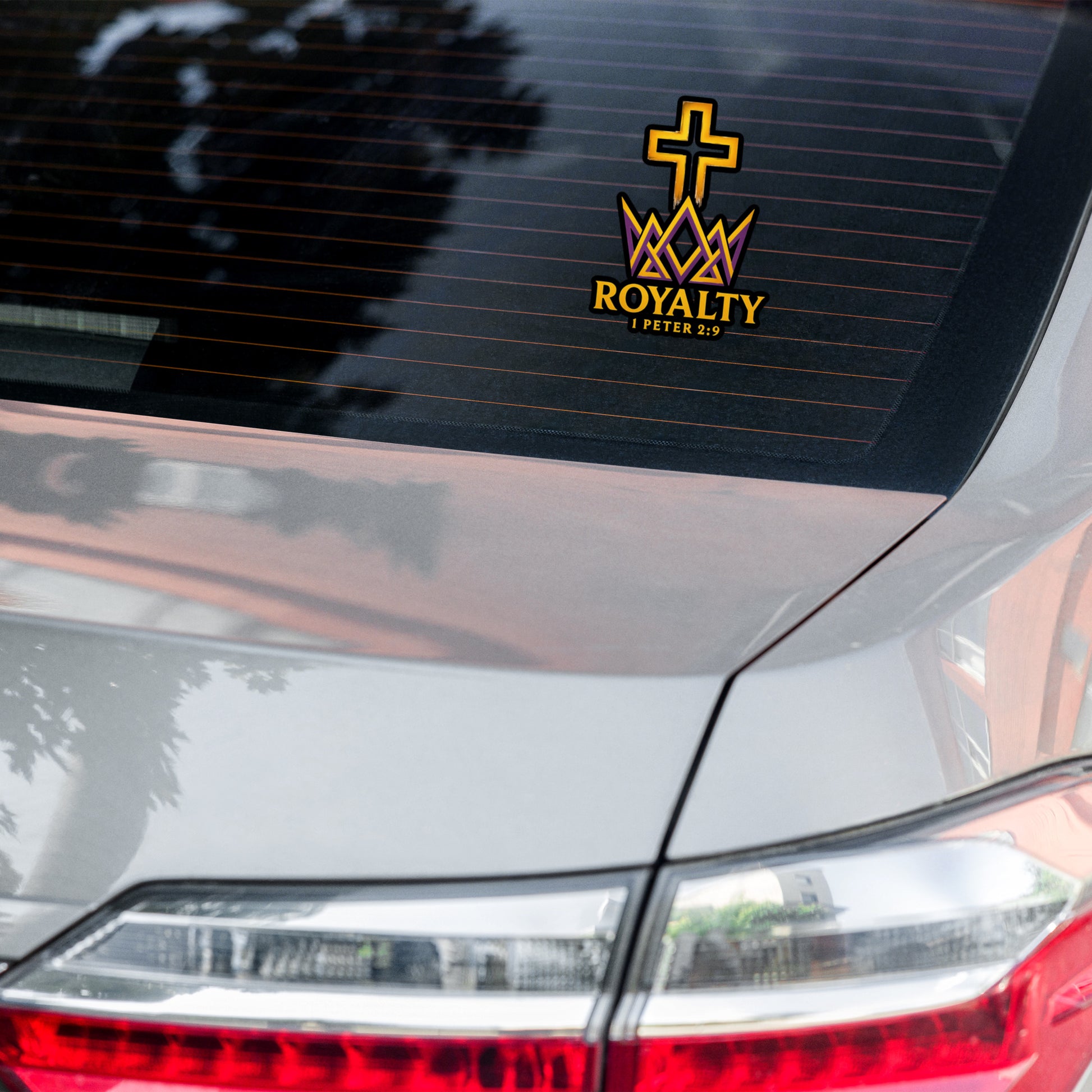 Royalty Kiss-Cut Sticker - 5.5″×5.5″ - Front View