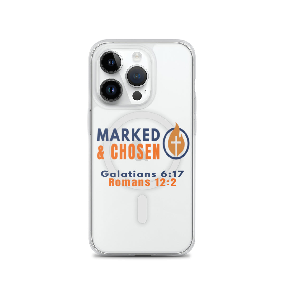 Marked & Chosen Clear MagSafe iPhone Case - iPhone 14 Pro - Front View