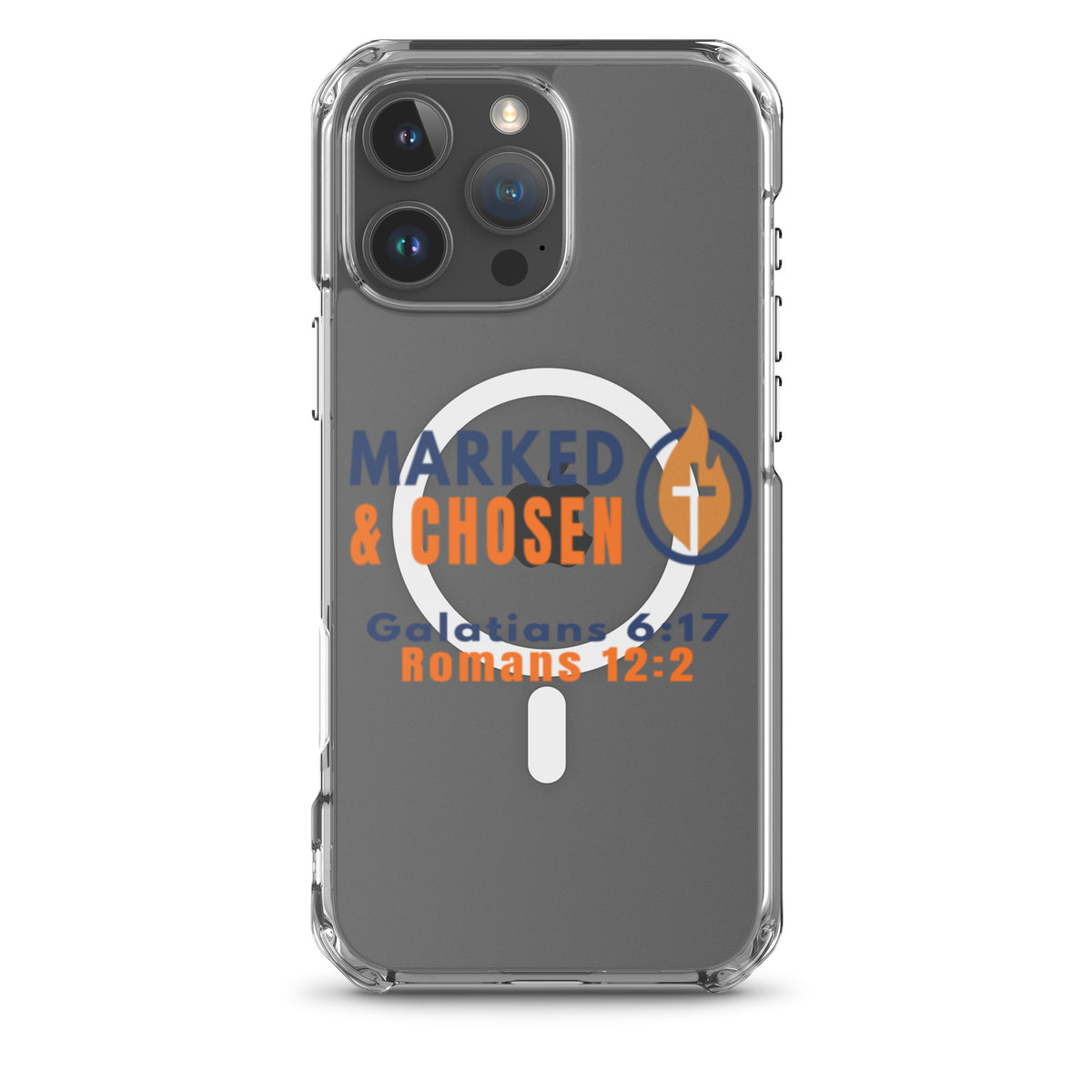 Marked & Chosen Clear MagSafe iPhone Case - iPhone 16 Pro Max - Front View