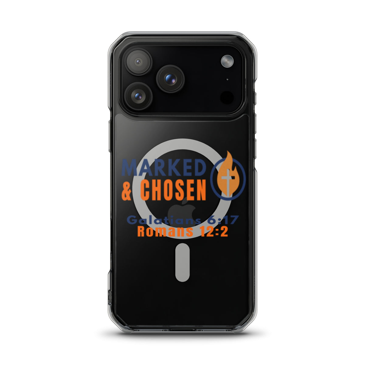 Marked & Chosen Clear MagSafe iPhone Case - iPhone 17 Pro Max - Front View