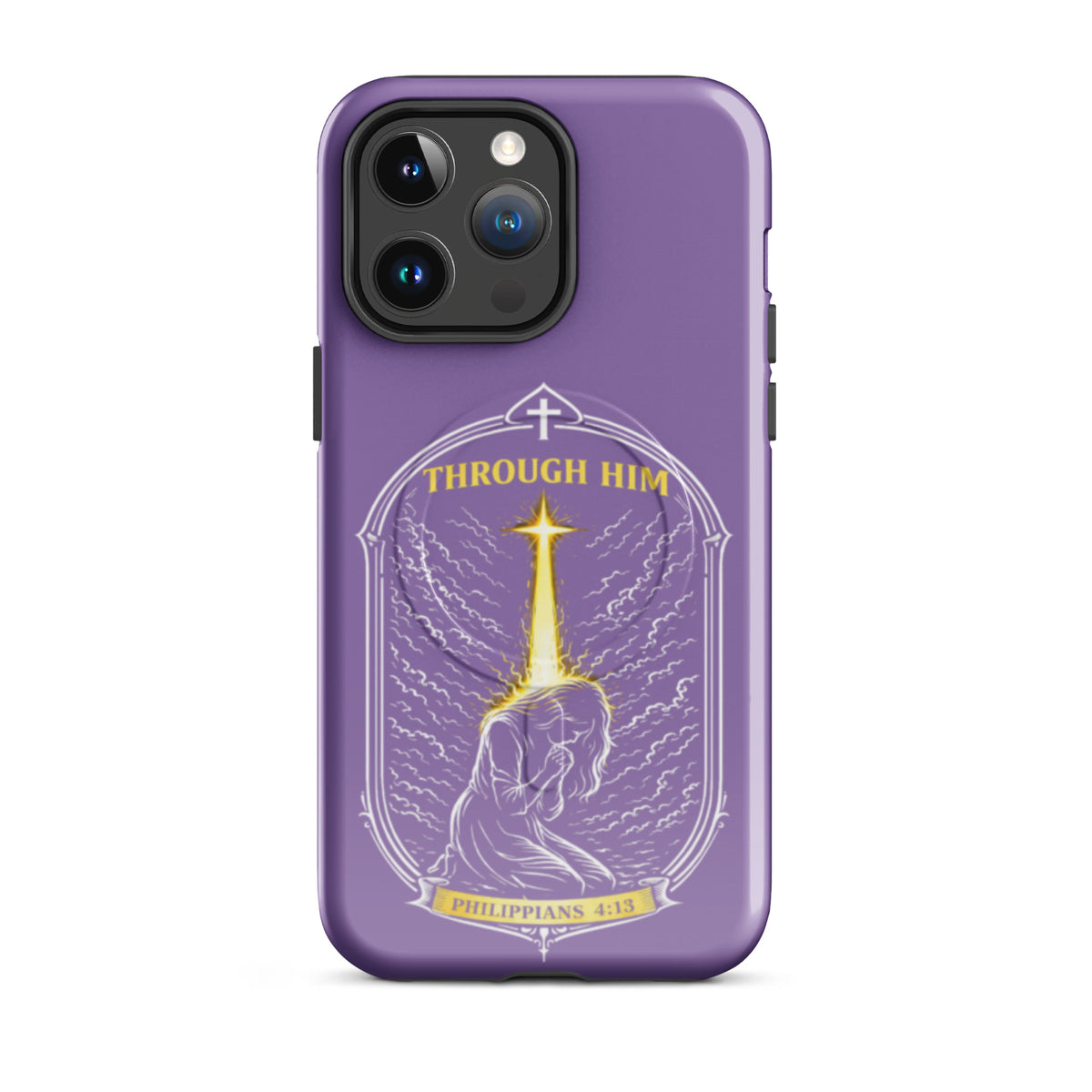 Through Him Women's Tough iPhone Case - iPhone 14 Pro Max - Front View