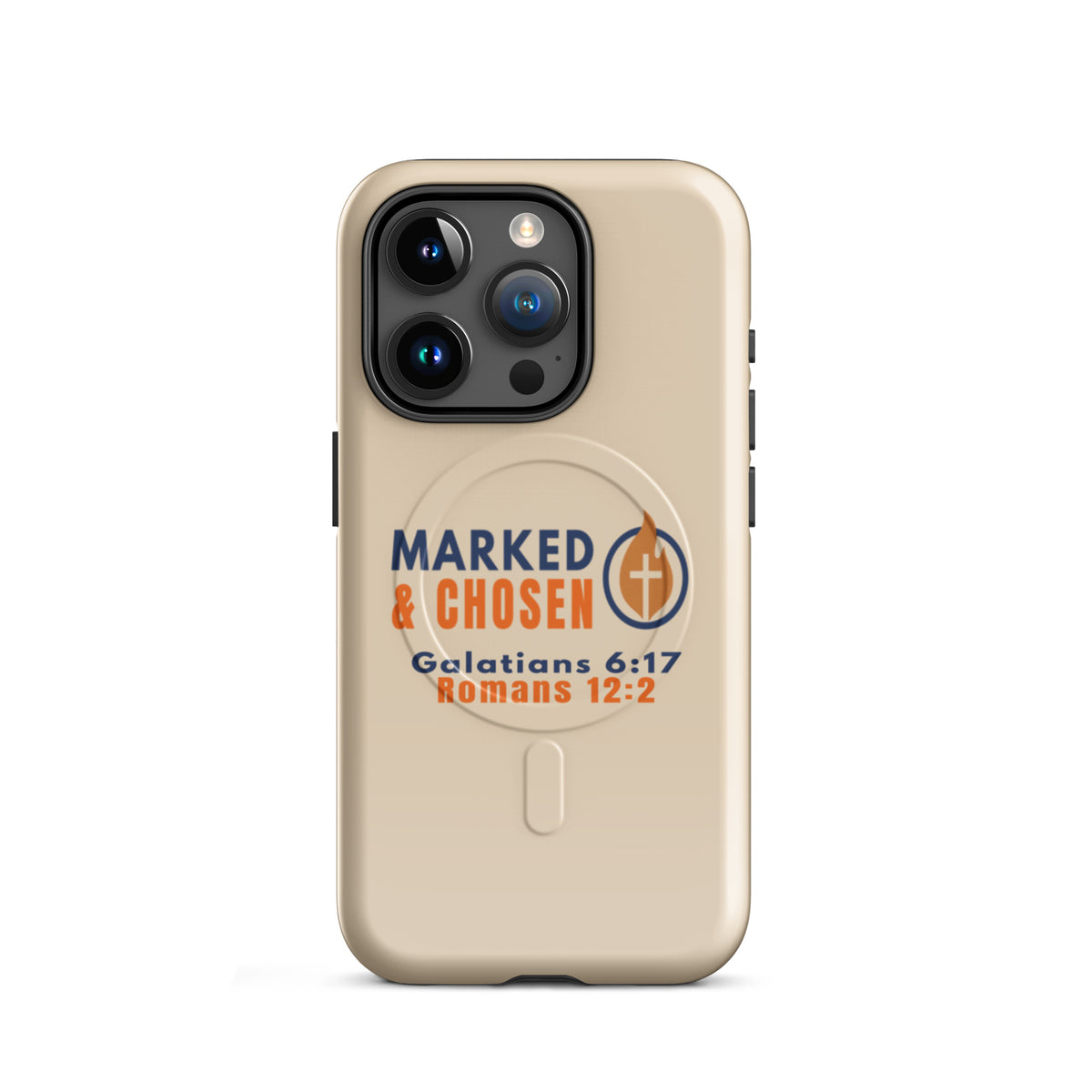 Marked & Chosen Tough MagSafe iPhone Case - iPhone 15 Pro - Front View